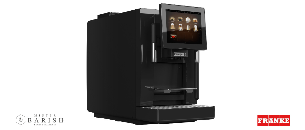 Franke A300 is de compactste en meeste complete professionele koffiemachine