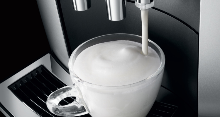 Melkschuim Jura E6 koffiemachine