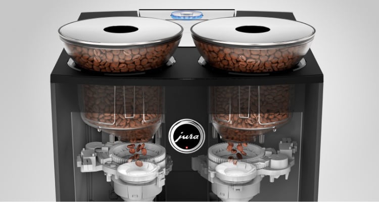 Keramische koffiemolens Jura Giga 6 koffiemachine