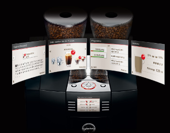 Bediening Jura Giga X8 koffiemachine