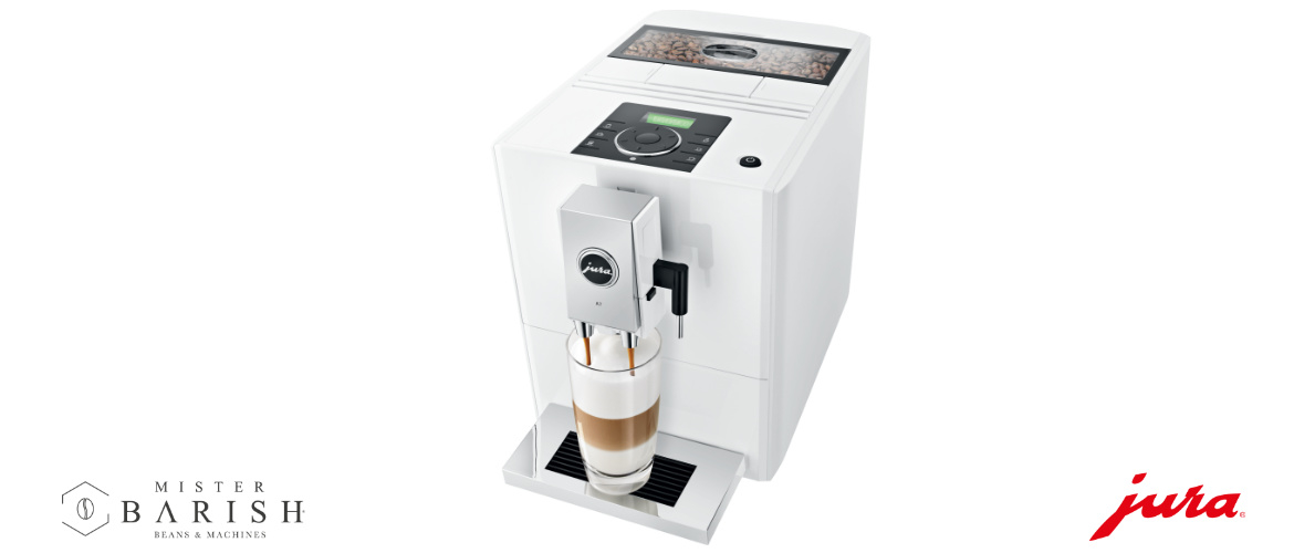 Jura A7 is een compacte koffiemachine, een innovatie in koffiebeleving