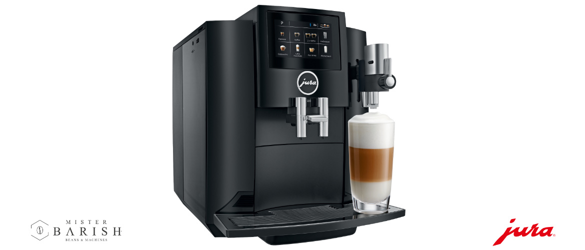 Jura S80 koffiemachine is een design volautomaat voor ieder aanrecht