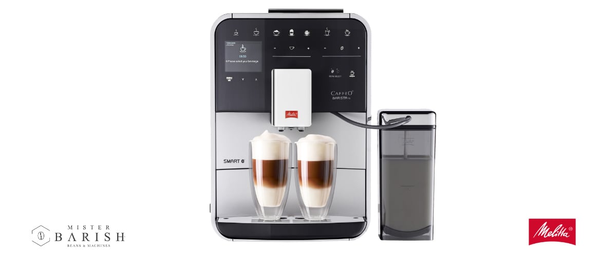Melitta Barista TS Smart is de meeste complete volautomatische koffiemachine