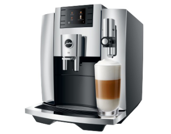 Latte macchiato Jura E8 koffiemachine+