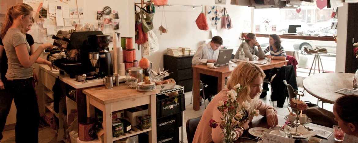 Beter & leuk in Amsterdam Oost: huiselijke koffiebar en lunchroom