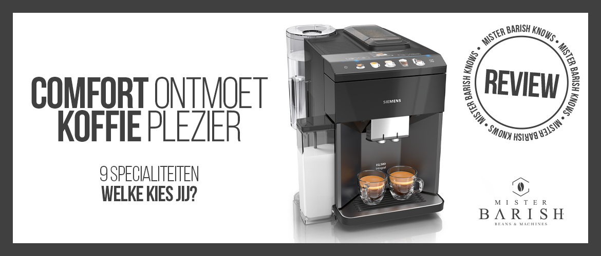 Siemens EQ500: veelzijdige volautomaten voor heerlijke koffie