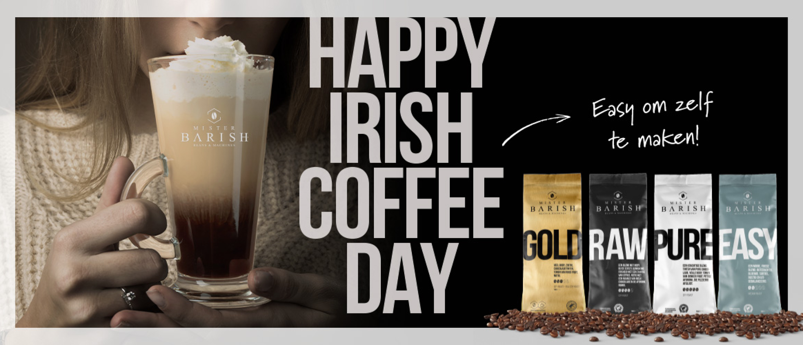 Irish Coffee maken doe je zo!