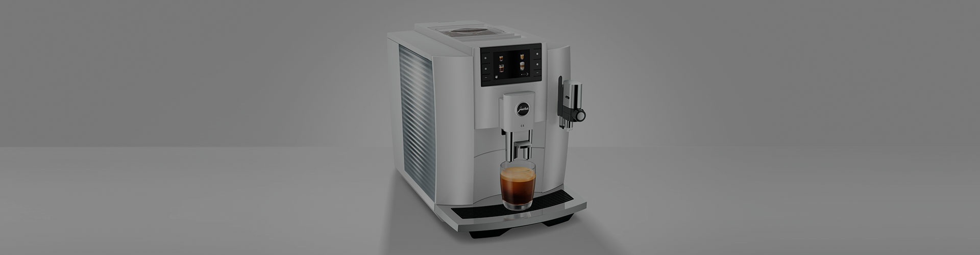 Jura E8 koffiemachine instellen