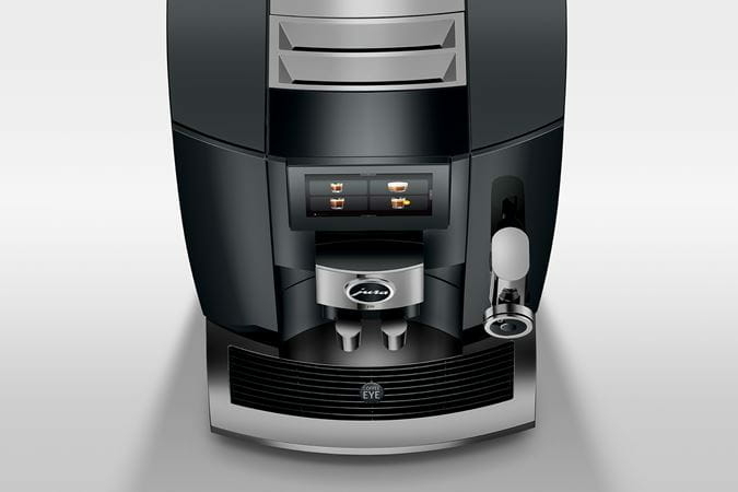 Jura J10 volautomatische koffiemachine top