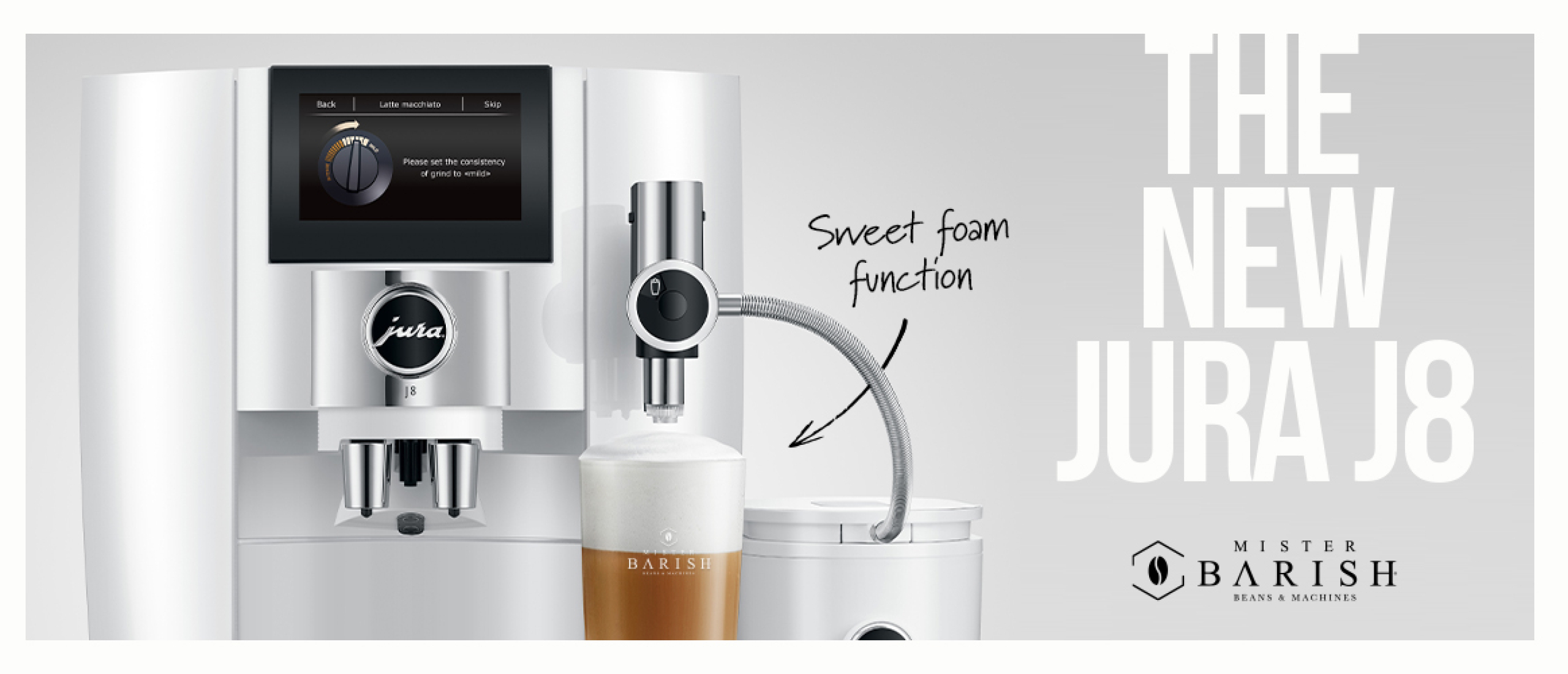 Jura J8: met deze trendy volautomaat zet Jura alles op alles voor de lekkerste koffie