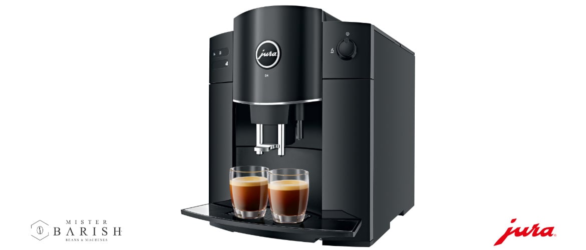 De Jura D4 is een betaalbare koffiemachine voor enkel zwarte koffie