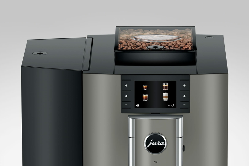 Jura X10 koffiemachine display