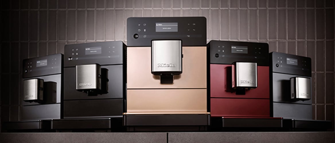De Miele C5000 serie heeft professionele koffiemachines voor koffieliefhebbers met een kleiner budget