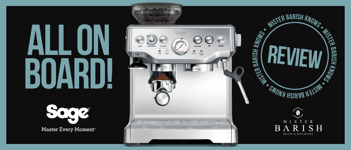 Sage Barista Express: een compacte en betaalbare koffiemachine van topkwaliteit