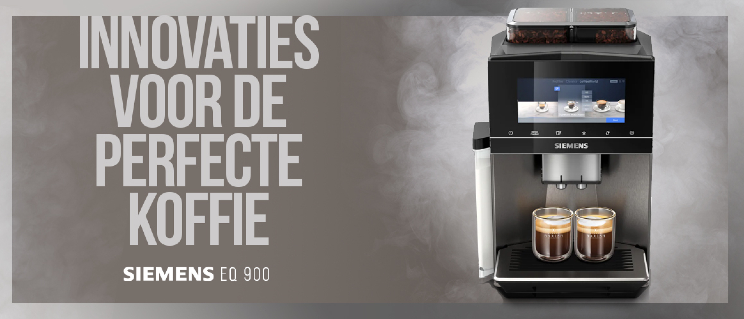 Siemens EQ.900: innovatieve volautomaten die jouw koffiebeleving naar een hoger niveau tillen