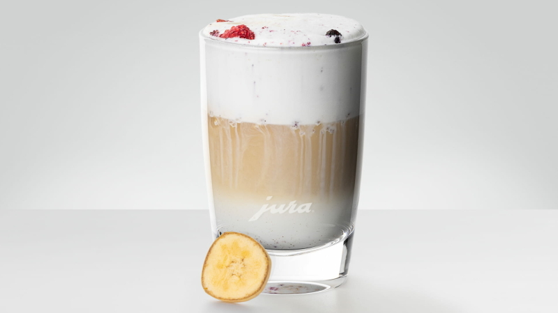 Jura koffierecept Sweet Banaccino