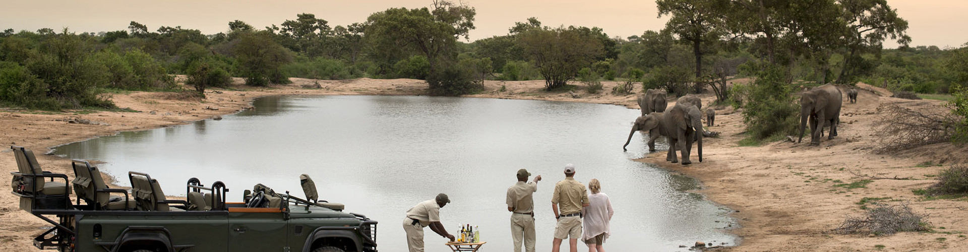 safari bij het water