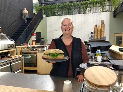 Lunch en coffeecorner