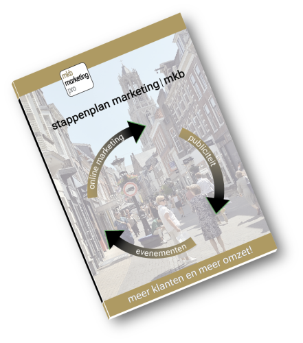 Brochure stappenplan marketing