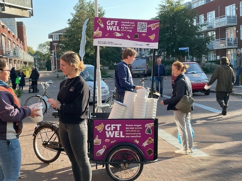 reclame bakfiets bewustwording