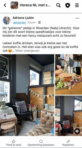 Restaurant met speelhoek in Nederland