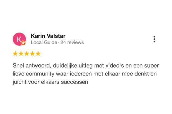 Review Karin Valstar