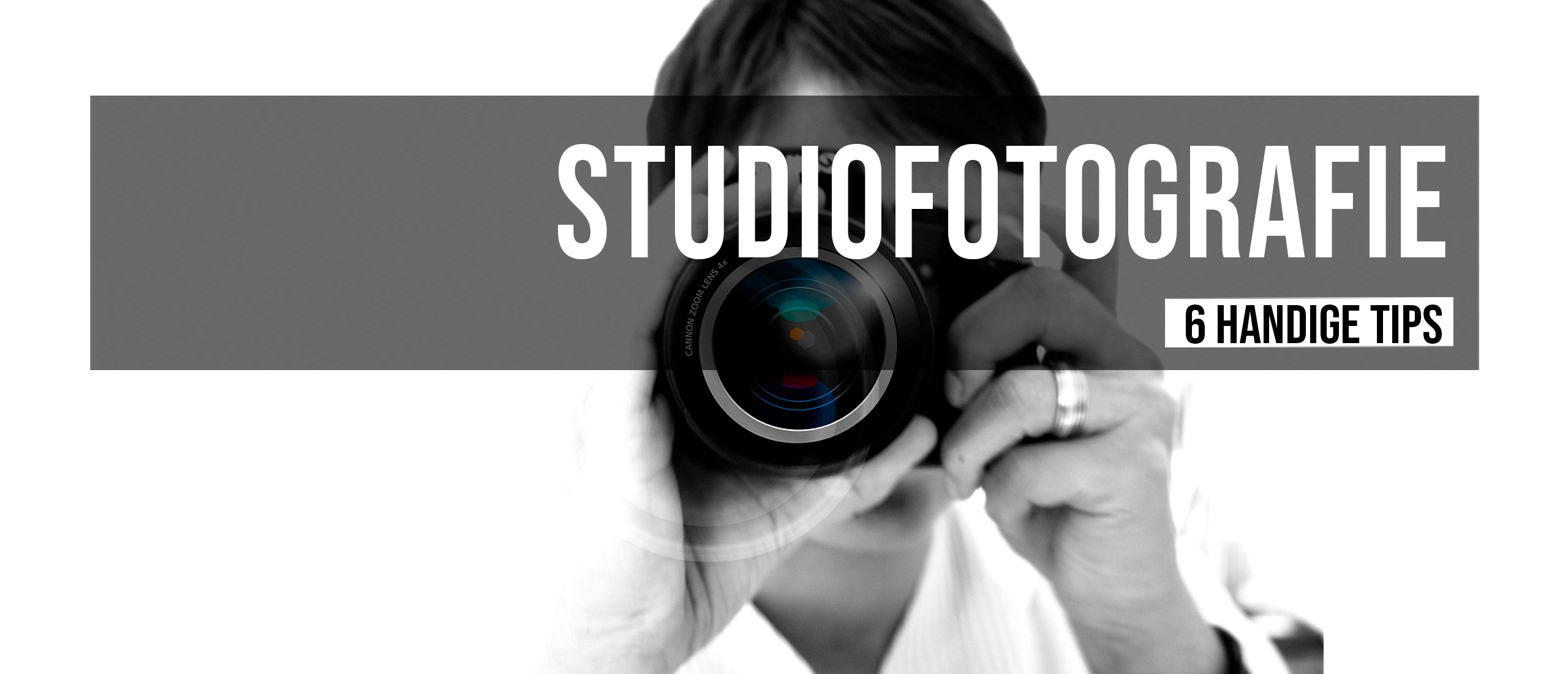 6 tips voor studiofotografie