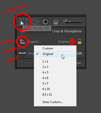 Adobe Lightroom Bijsnijden Croptool Tip