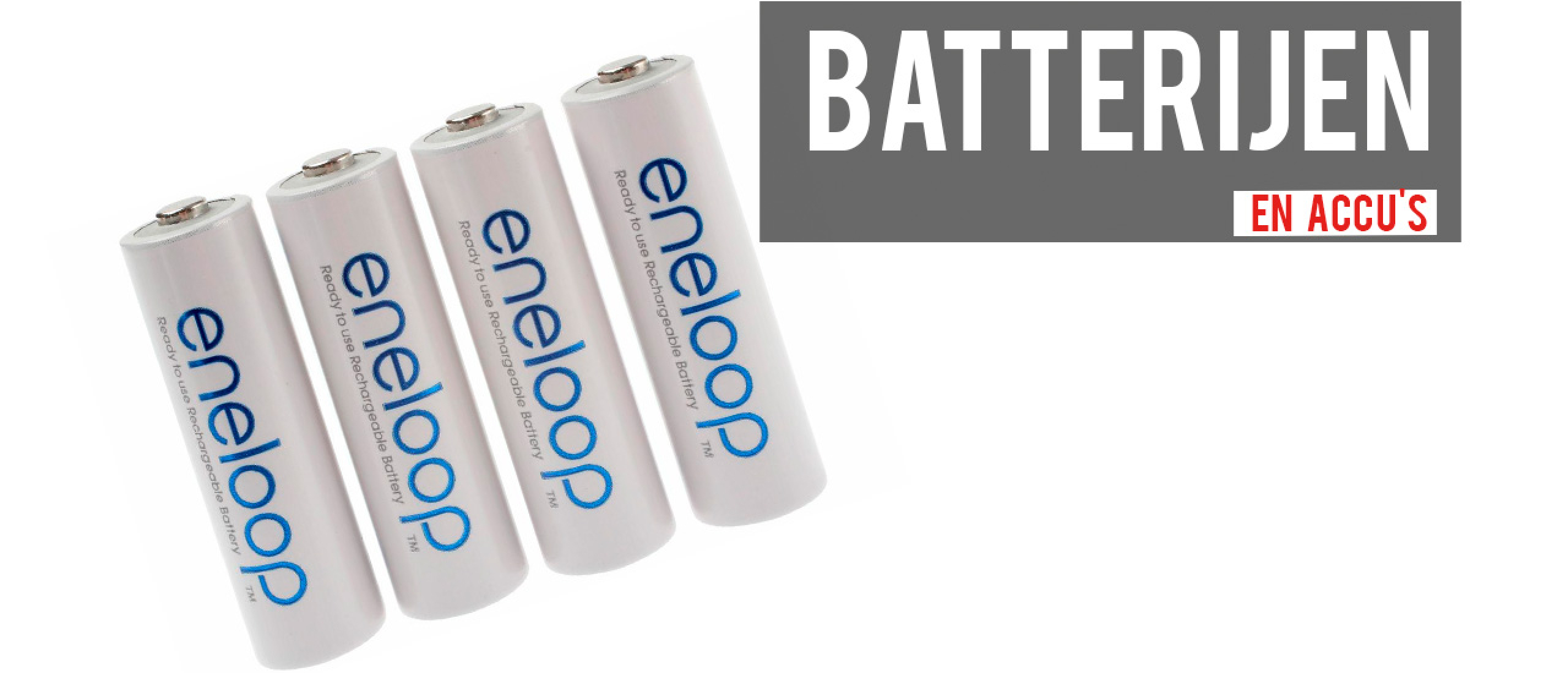 batterijen en accu's