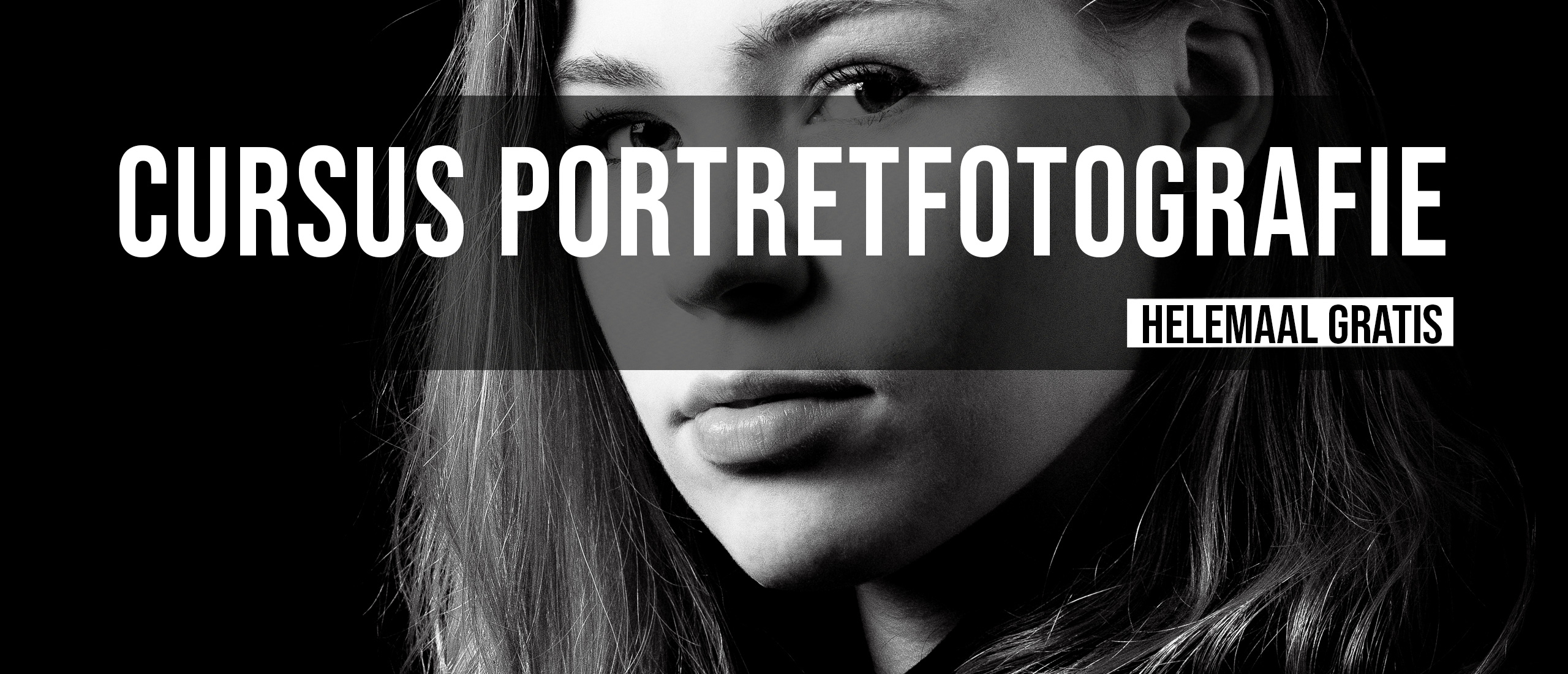 Gratis cursus portretfotografie