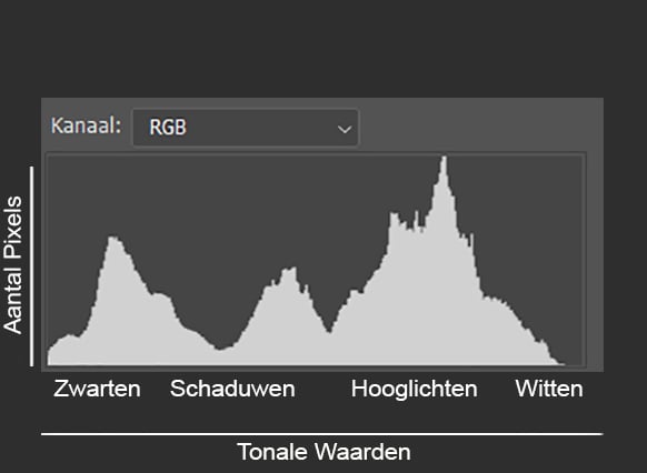 Het histogram als perfect hulpmiddel voor de belichting