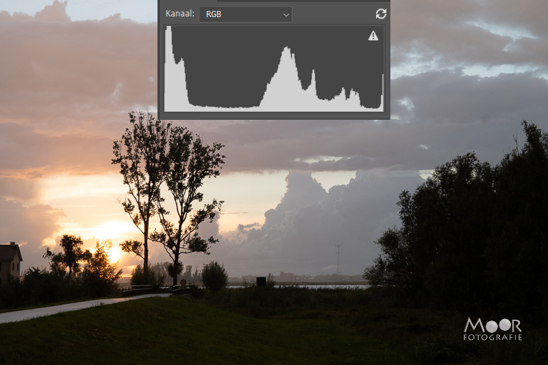 Het histogram als perfect hulpmiddel voor de belichting