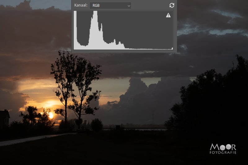 Het histogram als perfect hulpmiddel voor de belichting