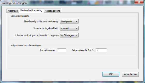 Lightroom Tip 1:1 Voorvertoningen