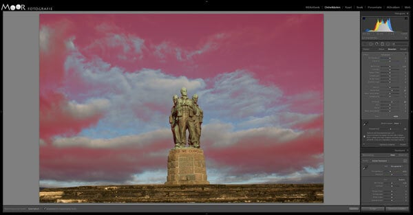 Werken met Lightroom Bereikmaskers