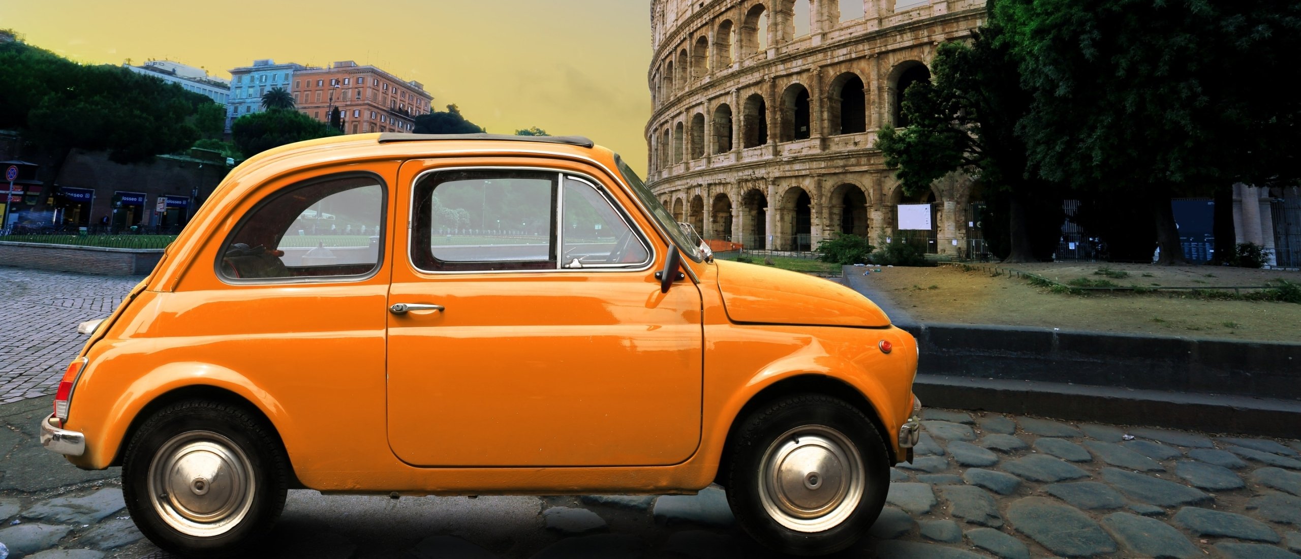 Ontdek Italië op vier of twee wielen, de keuze van vervoer om jezelf onder te dompelen in de cultuur van het land
