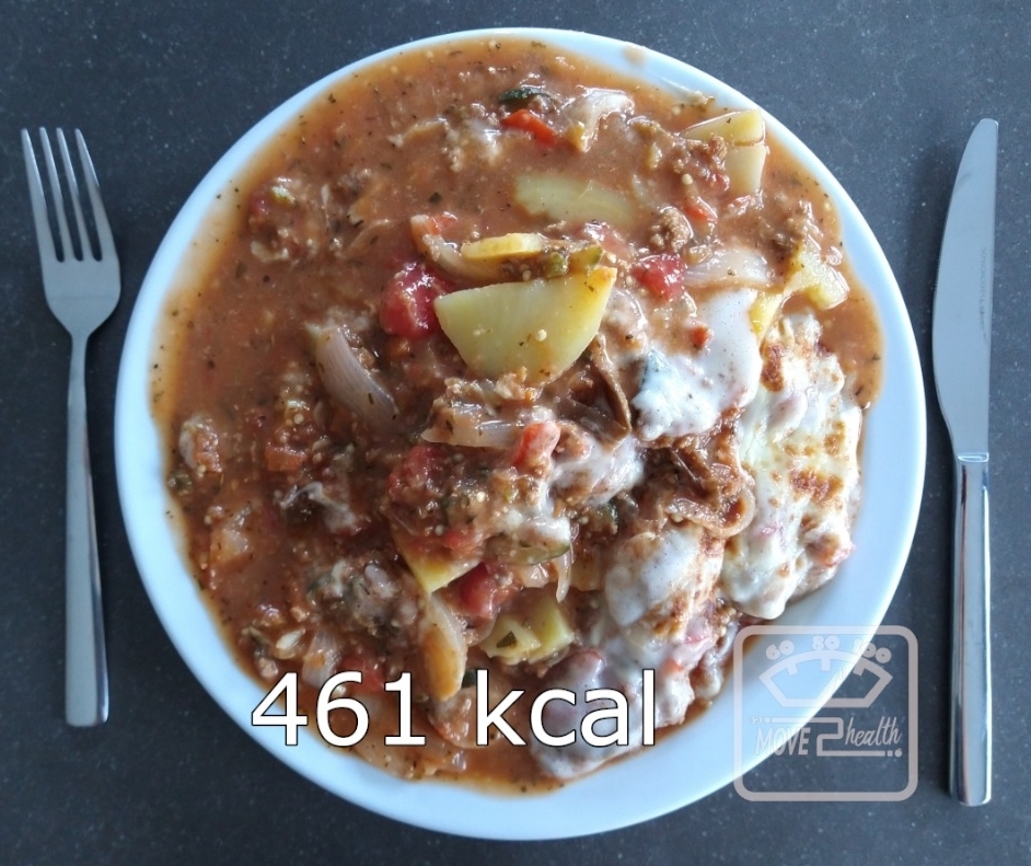 gezonde moussaka met rundgehakt caloriearm en gezond recept 461 kcal portie