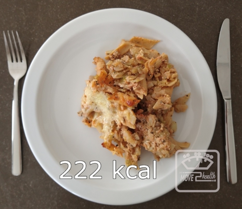 Penne met kippengehakt en witte kool gezond en caloriearm recept 222 kcal