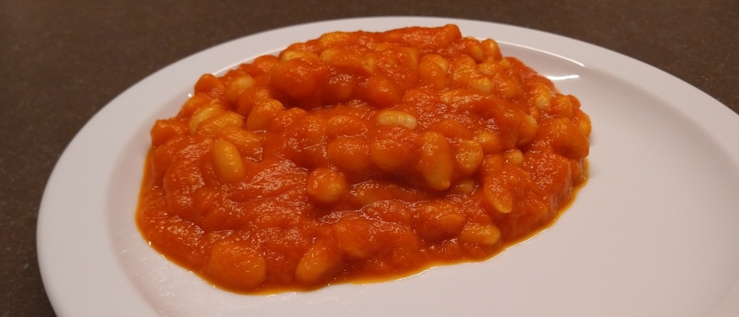witte bonen in romige tomatensaus gezond en caloriearm recept