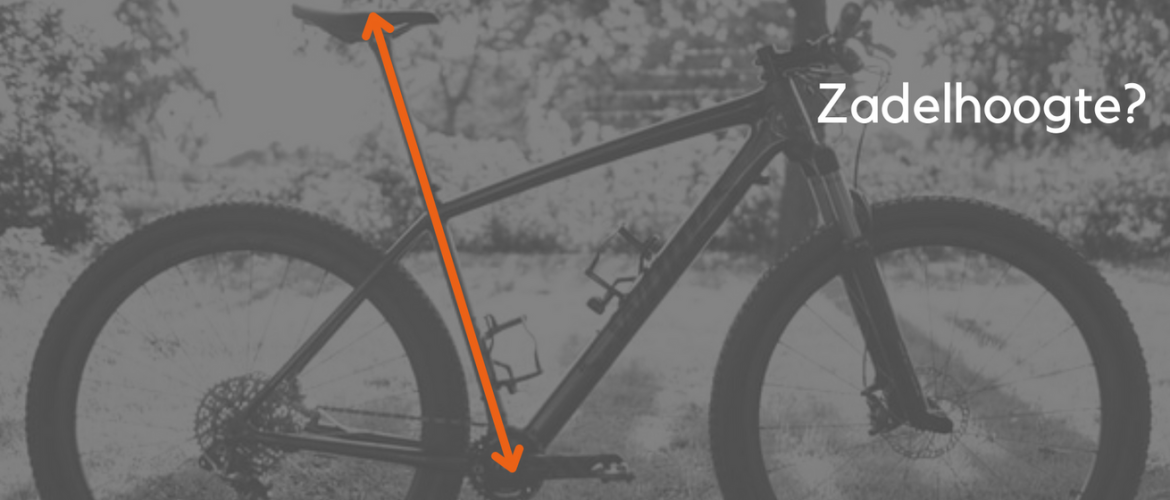 Hoe bepaal ik de zadelhoogte van mijn mountainbike?