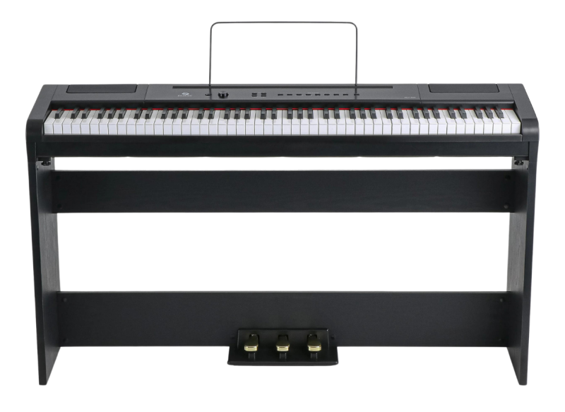 11. Fazley FSP-500-BK Set Digitale Piano Zwart met Onderstel