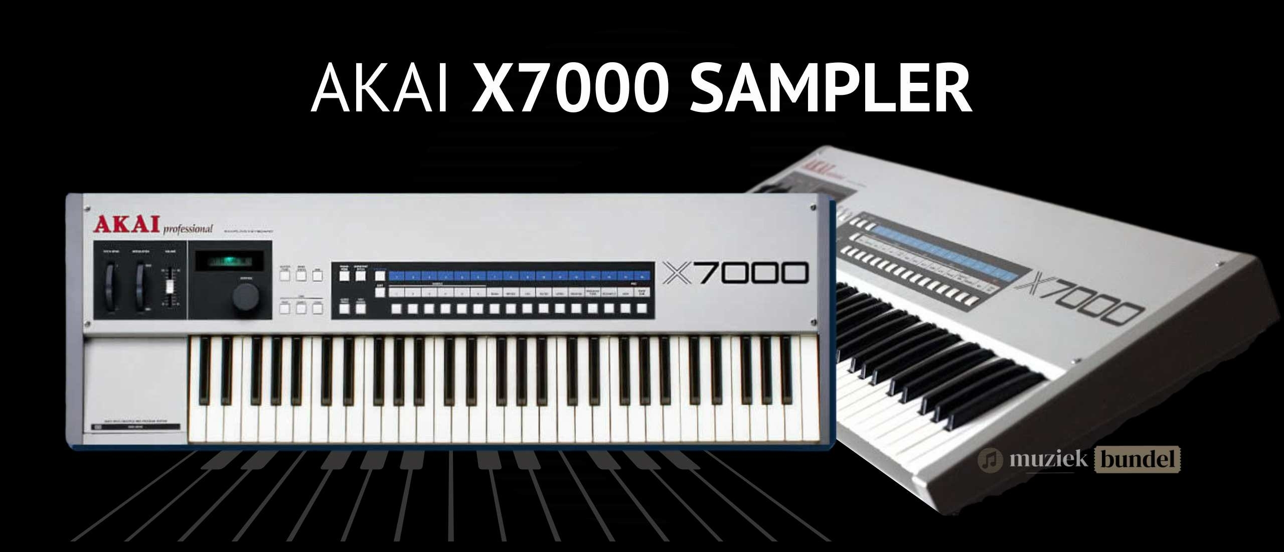 Akai X7000 Sampler - De Pionier van Lo-Fi Sampling die EDM Vormde | Muziekbundel.nl
