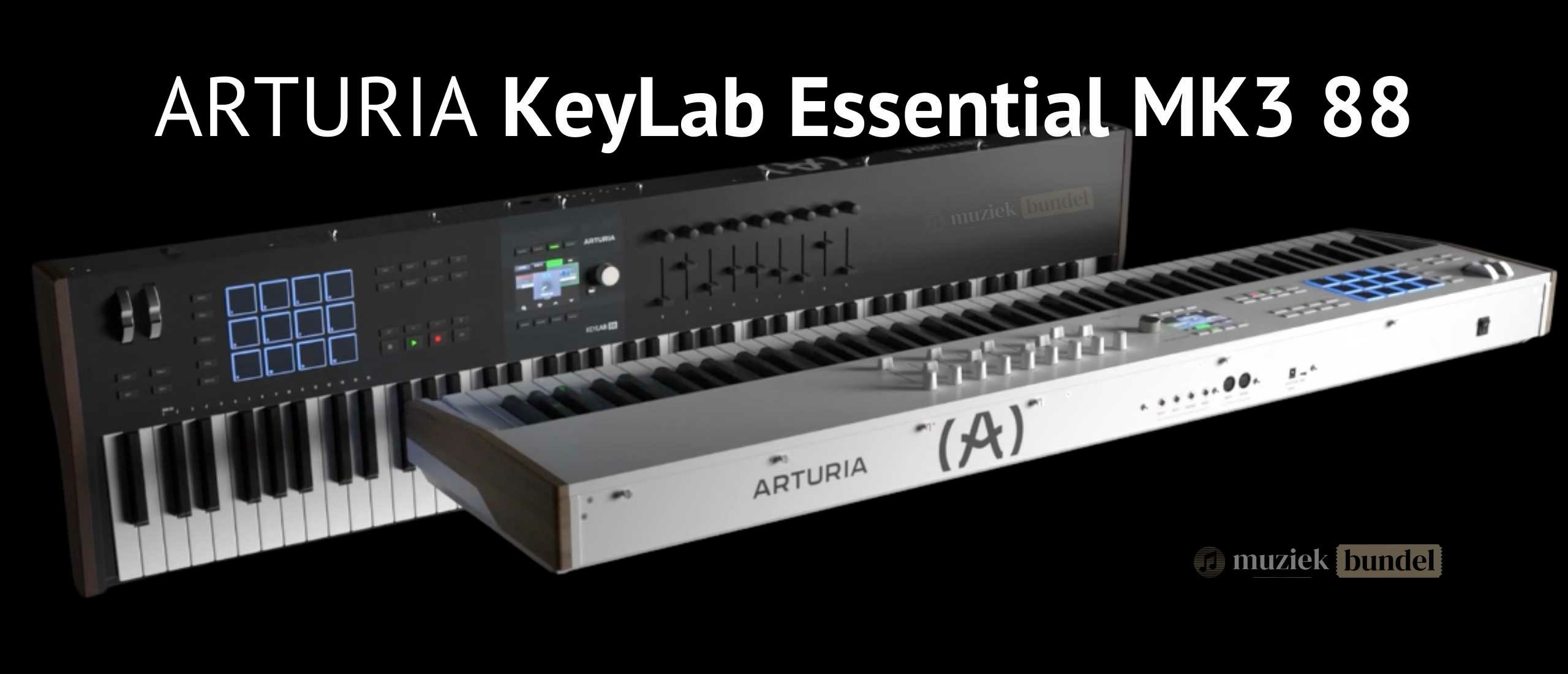 Arturia KeyLab Essential MK3 88 MIDI-Controller Review voor Pianisten en Producers | Muziekbundel.nl