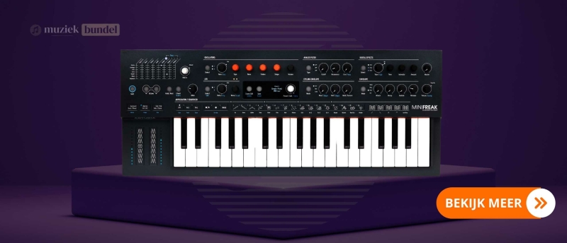 Arturia MiniFreak Synthesizer - Krachtige hybride synthesizer met uitgebreide sound design mogelijkheden