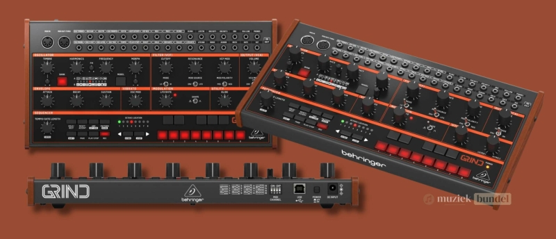 Behringer GRIND - Connectiviteit en MIDI