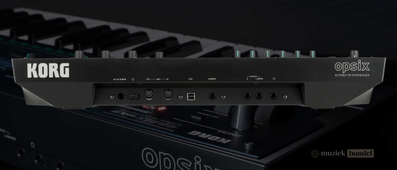 Technische specificaties van de Korg opsix mkII synthesizer in detail