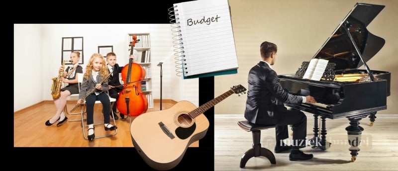 Bepaal je budget voor een instrument