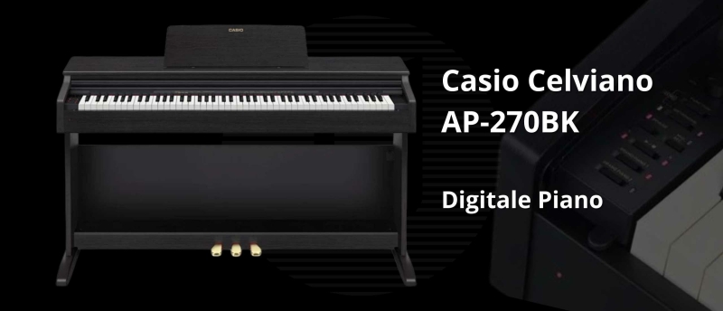 Casio Celviano AP-270BK Digitale Piano Zwart