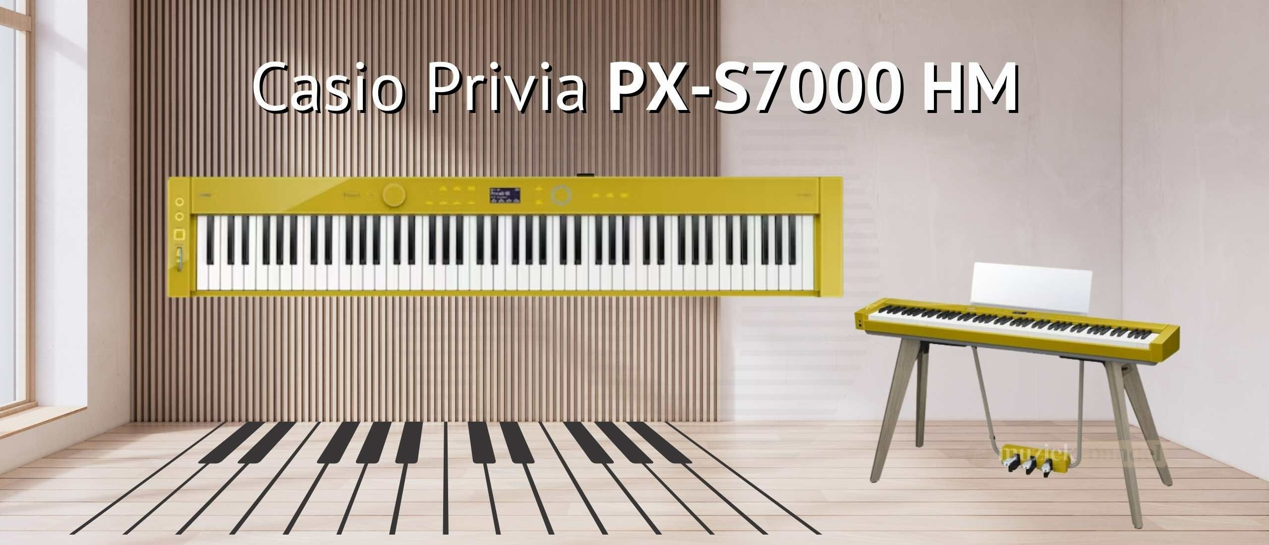 Casio Privia PX-S7000 HM: De Perfecte Digitale Piano voor Thuis en Optredens