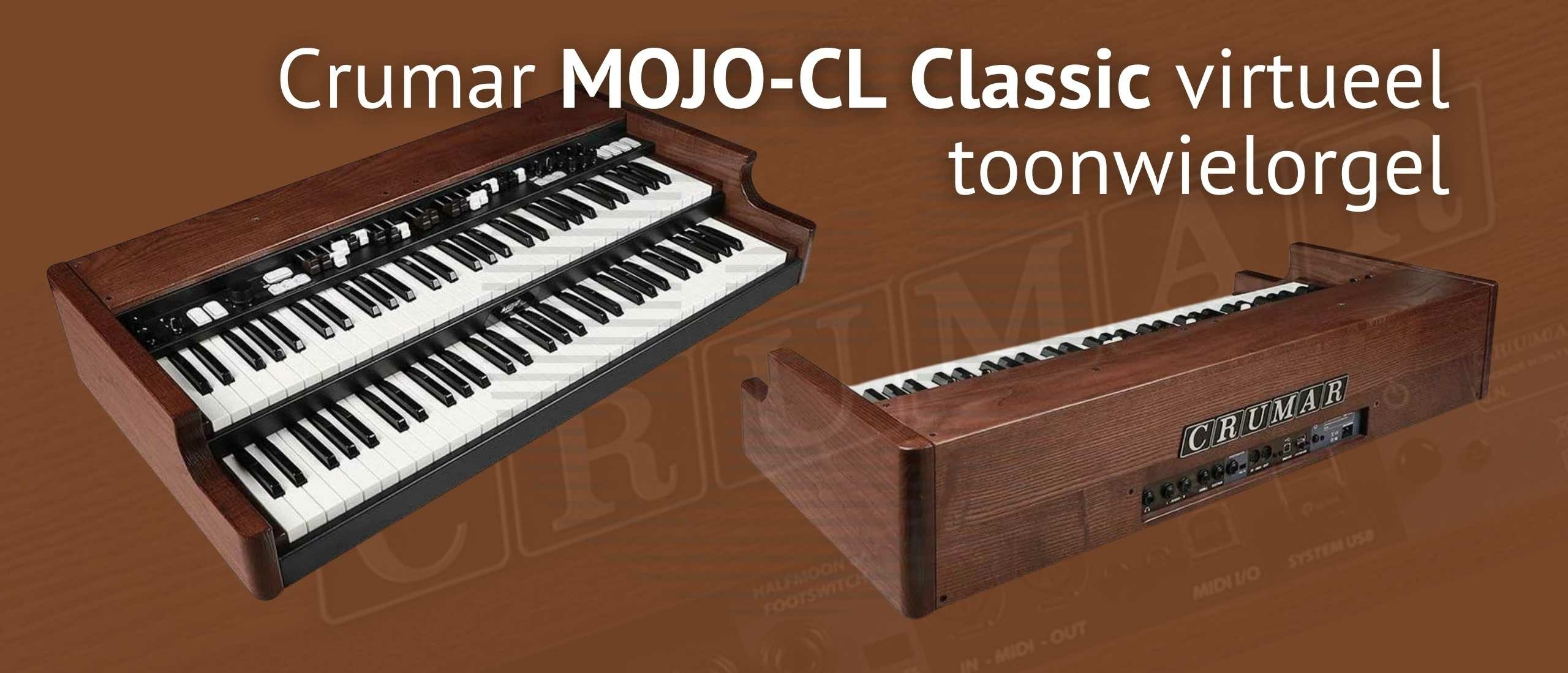 Crumar MOJO-CL Classic virtueel  toonwielorgel